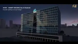 Morzen UAE Fa&ccedil;ade lighting project (Animation design)