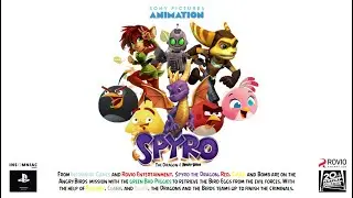 SPYRO THE DRAGON & ANGRY BIRDS (E2) ACTIVE-ROVIO-VISION