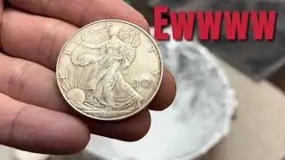 Clean Tarnish off Your Silver Bullion Coins. The Cheap And Easy Way...