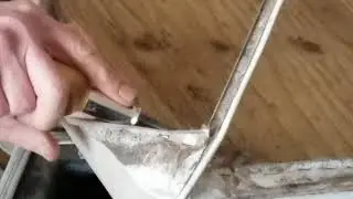 Very weathered boat seat bench . recovering part two 2