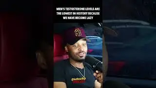 MEN'S T LEVELS ARE LOWEST IN HISTORY | S1E57 CLIP #podcast #menshealth #fitness #funny #inthewhip