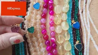 I found this and was blown away 🙈 Wow! Natural beads and fittings 😊❤ #aliexpress