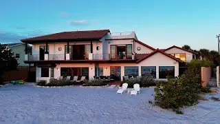 Newly Remodeled Gulf-Front Mediterranean Villa on Casey Key