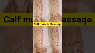 Calf muscle massage for pain relief #calfmassage #calfmuscles #calfmuscle #calfstretch