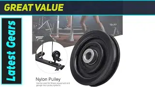 Keenso Nylon Bearing Pulley Wheels: The Ultimate Upgrade for Gym & Garage!