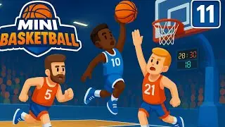 MINI BASKETBALL | MOBILE GAME | ONLINE GAMES | PART 11 | HAD TO TRY SOMETHING NEW🙋 (NO BRAG)