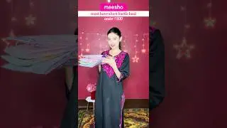 Must Have shortkurtis haul ₹300 from Meesho🎀 #shorts #meesho #shortkurtis #meeshohaul #shortsfeed