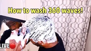 How to wash 360 waves!