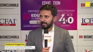 Siddharth Rajgarhia, Chief Learner and Director, DPS Nashik | BW EduNext Summit & 40u40 Awards 2025