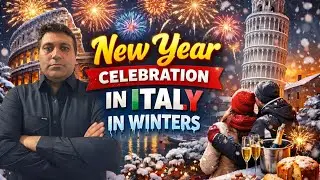 Italy New Year Celebration in Winters 🇮🇹❄️ | Daily life Vlog | 2026