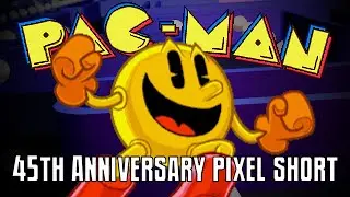 Pac-Man 45th Anniversary pixel short