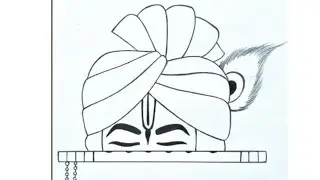 Radha Krishna drawing easy| radhakrishna chitra #art #drawing #shorts @A4a4a4a4 @yrf @APDRAWING 