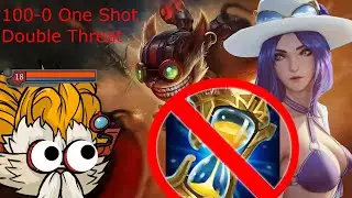 100-0 1-shot through Hourglass: No counterplay 1200AP Ziggs + 582AD Caitlyn double threat