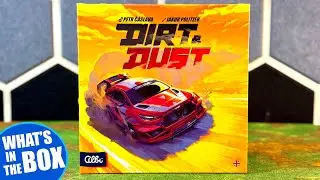 DIRT AND DUST Deck Building Board Game Unboxing | Albi Games | Dale the Casual Gamer