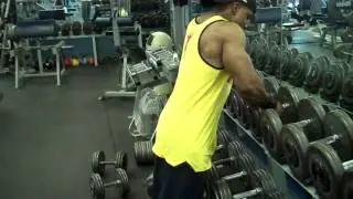 Universal Athlete Shaun Clarida trains at Diesel Gym