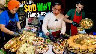 Sardar Ji Super Viral Street Food | Pizza Queen Ka Overloaded Pizza | BIG BRAND FAIL..??
