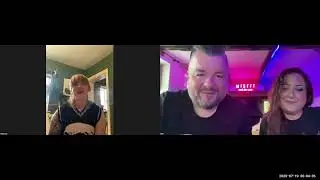 Emotional Reading. Medium connects daughter with her father. 