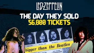 Led Zeppelin 1973 &ndash; The Day They Sold 56,800 Tickets (Tampa Stadium Story)