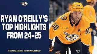 TOP 10: Ryan O'Reilly is HIM! Check Out ROR Best Highlights From 24-25