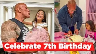 Dwayne Johnson Celebrates His Daughter Tiana's 7th Birthday