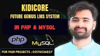 Kidicore Future Genius LMS in PHP | CS619 Final Year Project | Learning Management System