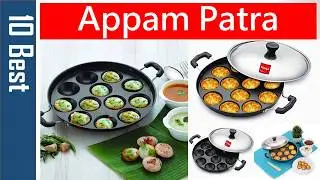 ✅Appa Maker | Non Stick Paniyaram Pan | Appe Pan with Lid | Appam Patra Cast Iron in India 2024