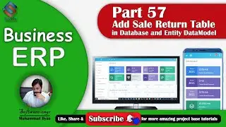 Business ERP Part 57 Add Sale Return Tables Database and Entity Datamodel ASP.NET MVC