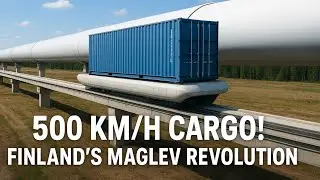 Finland&rsquo;s 500 km/h Maglev Cargo System | The Future of Zero-Emission Transport