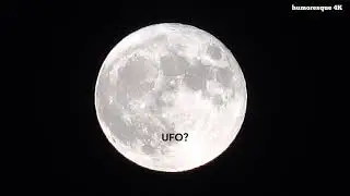 230831 슈퍼문(Super blue moon) (ft.달 표면을 빠르게 지나가는 정체는?) UFO?