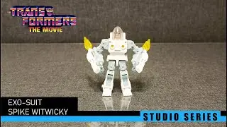 Обзор Exo-Suit Spike Witwicky Core class Studio Series Музей Р-ТФ