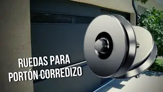¿CÓMO PREPARAR RODAJAS PARA PORTÓN CORREDIZO?
