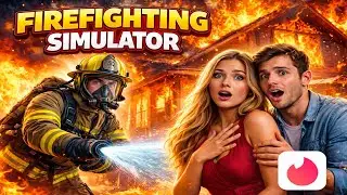 TINDERDEJT GÅR ÅT HELVETE | FIREFIGHTING SIMULATOR | SVENSKA