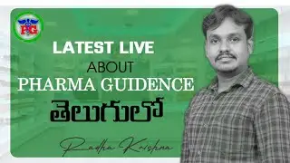 Latest Live Pharma Guidance In Telugu