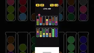 Ball Sort stage 690 #games #puzzle #ballsort