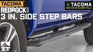 2005-2023 Tacoma RedRock 3-Inch Side Step Bars Review & Install