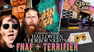 🎃 We Survived Halloween Horror Nights 2025! | FNAF & Terrifier Houses at Universal Orlando