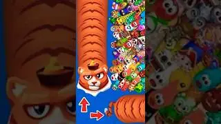 🐍 LIVING ON THE EDGE! 🧱 100% Risk - No Center Allowed! 😱💀 #shorts #wormszone #borderline #challenge