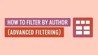 Smart Post Show Pro - How To Filter by Author (Advanced Filtering)