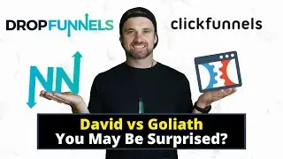 Dropfunnels vs Clickfunnels ❇️ David vs Goliath, Who Wins?
