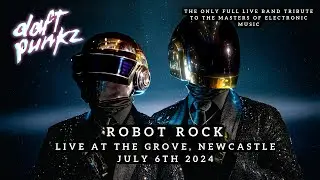 Daft Punk - Robot Rock [Live] - Played live by Daft Punkz - The full live band tribute