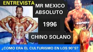 Fisicoculturismo de México en los 90's  ENTREVISTA, Mr México absoluto 1996 