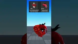 HOW to make STRAWBERRY ELEPHANT avatar on Roblox!! #roblox #welivewelovewelie #robloxtrend