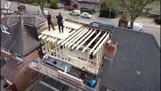 Hip to gable loft conversion