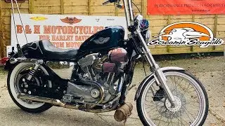 Craziest mod to my Sportster so far....The Tw-intake