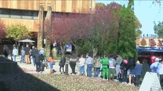 How do early voting numbers this year compare to previous elections in Ohio?