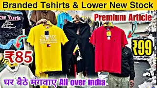 Branded T-Shirt Wholesale Market Delhi 🔥 | Original & Surplus T-Shirts | Tank Road Karol Bagh