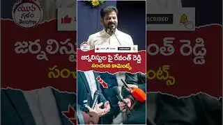 Revanth Reddy Fires on Journalist | #telangananews | #yuvagalam | #youtubeshorts | #shortsvideo