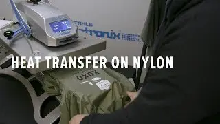 Heat Transfer - How to Heat Transfer Vinyl And Nylon Fabric