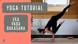 HOW TO DO EKA PADA BAKASANA | FLYING CROW POSE | ONE LEGGED CROW | TUTORIAL
