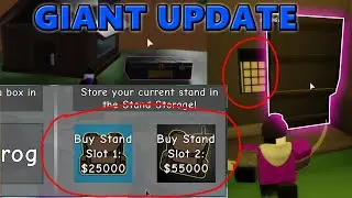 🌟A Bizarre Day UPDATE (Stand Storage, Trading Tiers, Easter Eggs!)🌟